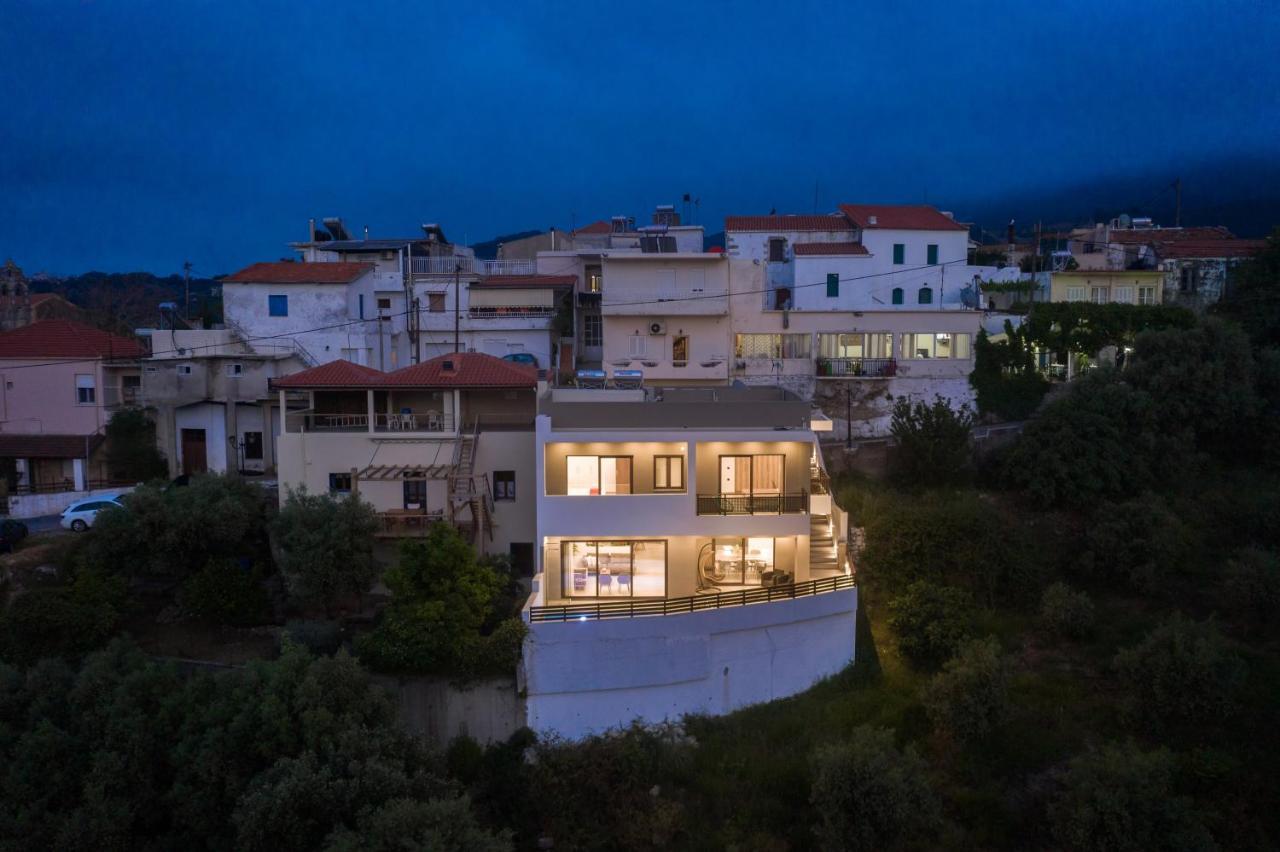 O-Cyanea Villa With Heated Pool Kournas Exterior photo