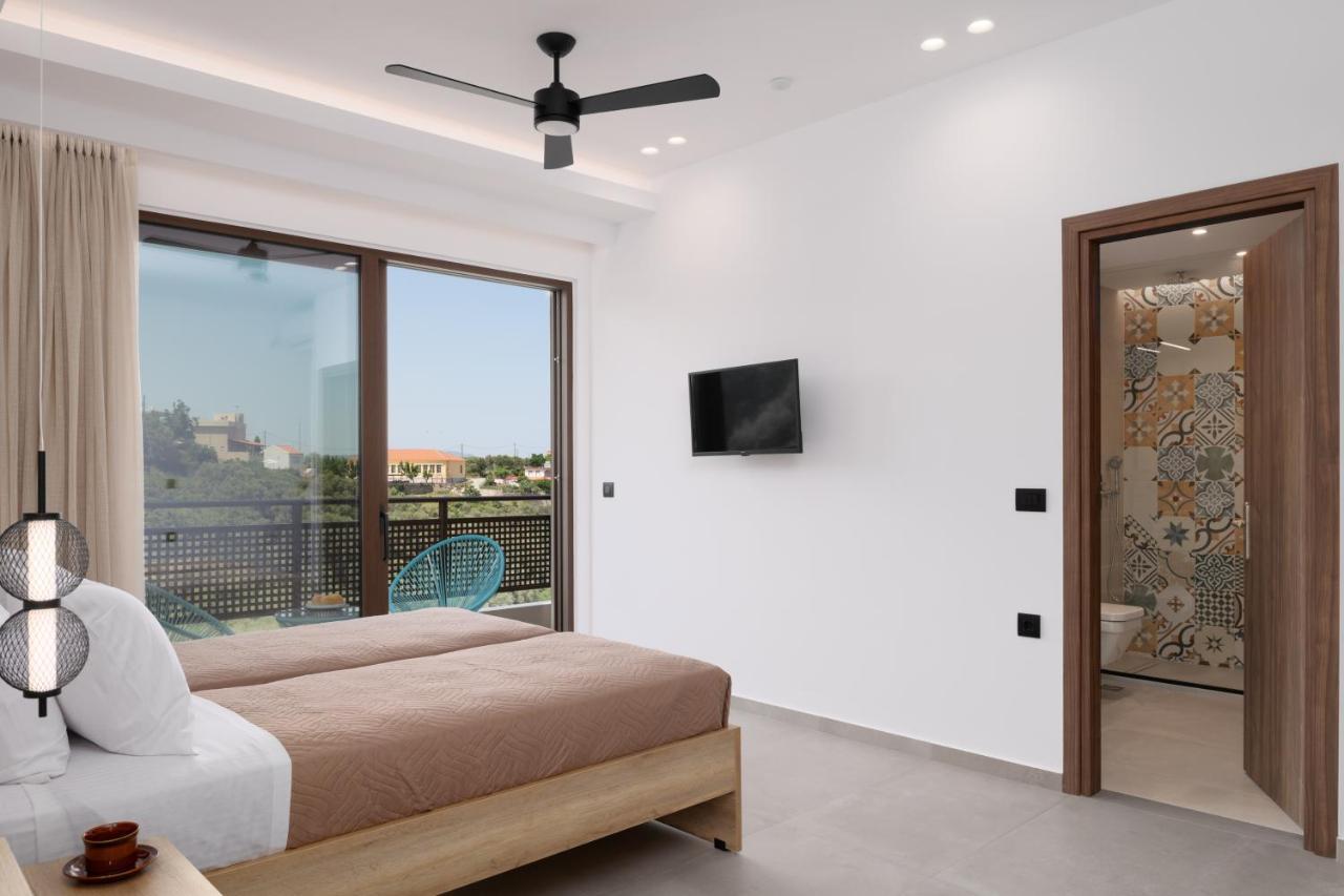 O-Cyanea Villa With Heated Pool Kournas Exterior photo