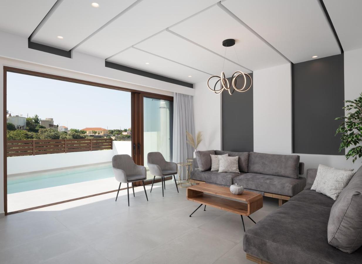 O-Cyanea Villa With Heated Pool Kournas Exterior photo