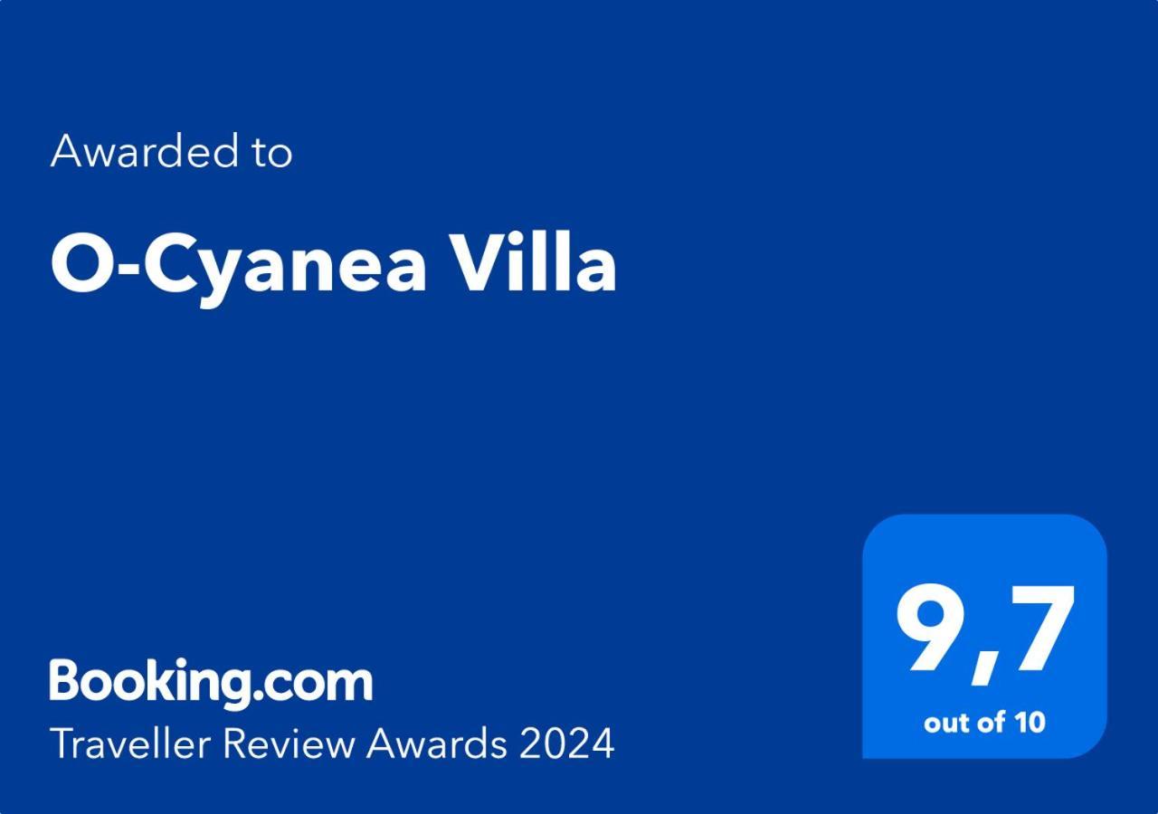 O-Cyanea Villa With Heated Pool Kournas Exterior photo
